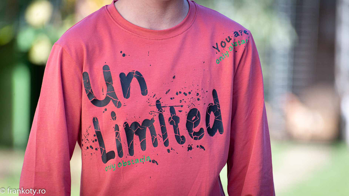 Tricou cu mânecă lungă băieți
