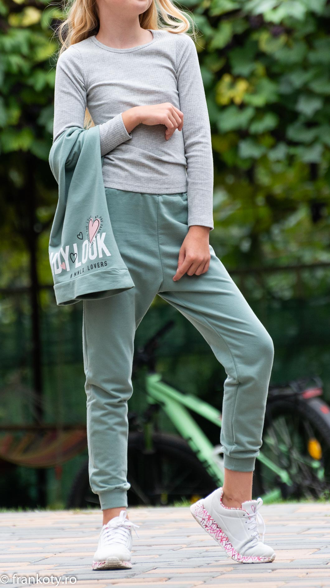 Set Sport Bluză Vestă Pantaloni