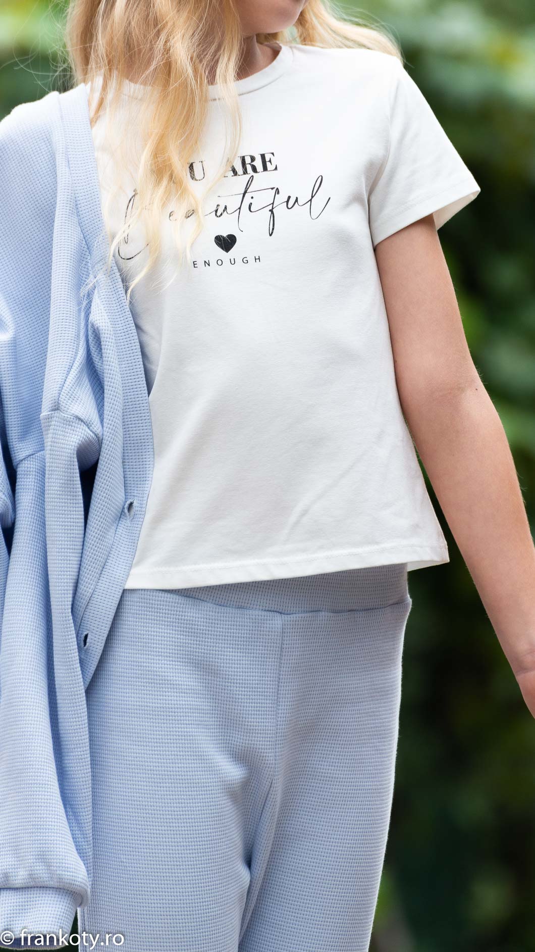 Set Bluză Tricou Pantaloni